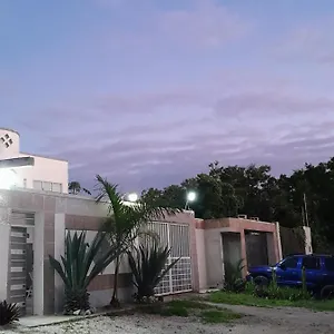 In Airport , Cancun Mexico